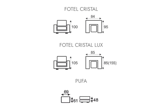 moroznik modulowy cristal 16