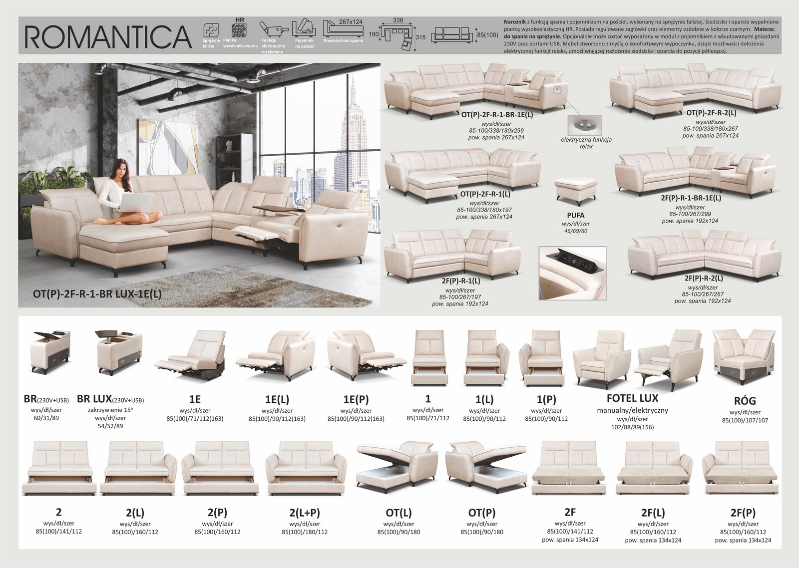 moroznik modulowy romantica 14