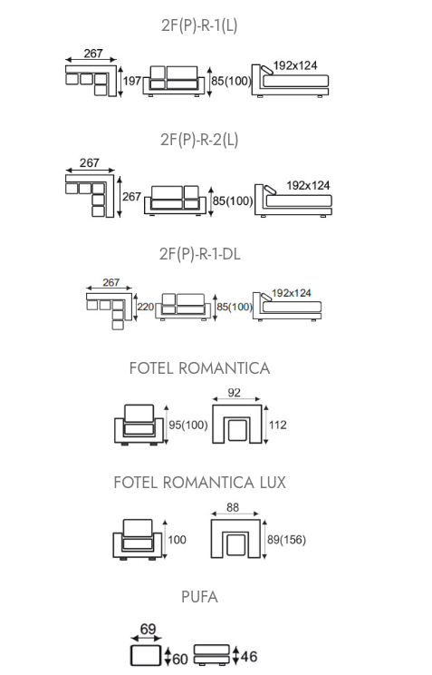 moroznik modulowy romantica 18